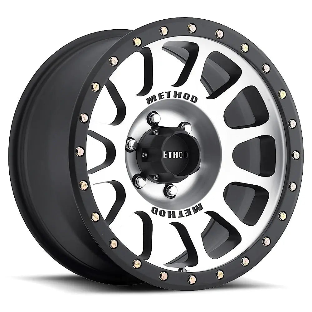 Method 305 NV MACHINED - MATTE BLACK LIP 17x8.5 / 8x170 / 0/4.75, 130.81 Hub Bore - MR30578587300 Method Wheels