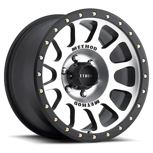 Method 305 NV MACHINED - MATTE BLACK LIP 17x8.5 / 8x170 / 0/4.75, 130.81 Hub Bore - MR30578587300 Method Wheels