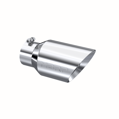 MBRP Universal Tip 6 O.D. Dual Wall Angled 4 inlet 12 length - T5072 MBRP