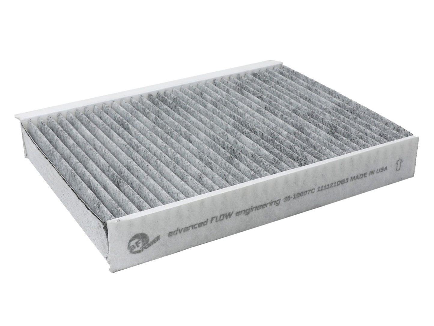 aFe Various Fiat 500 14-22/ Jeep Renegade 15-22 POWER Carbon Cabin Air Filter - 35-10007C aFe