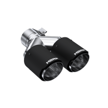 Load image into Gallery viewer, MBRP Universal Carbon Fiber Dual Tip 3.5in OD/2.5in Inlet - T5171CF