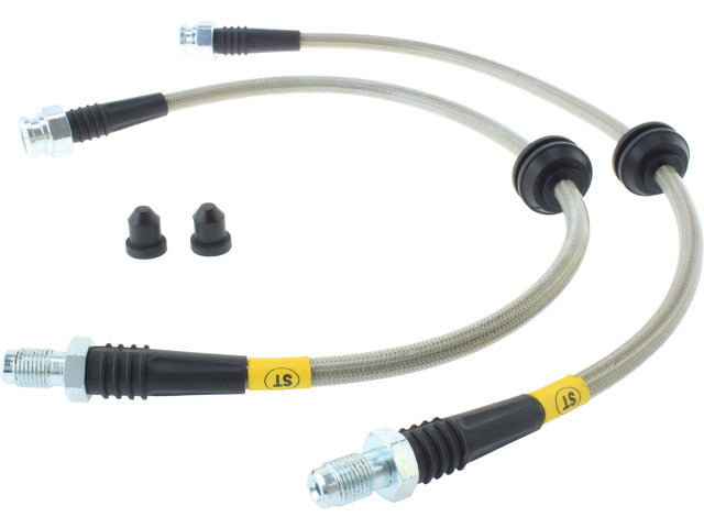 StopTech Rear Stainless Steel Brake Lines for 2013-19 Ford C-Max / 2012-18 Ford Focus - 950.61513 Stoptech