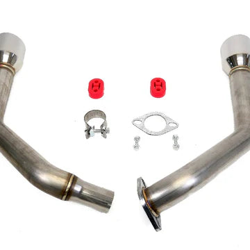 PLM Axle-back Exhaust Muffler Delete 2023+ Acura Integra (Polished) - PLM-HDE4-TKP-PO