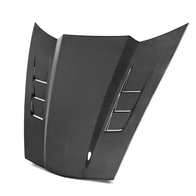 Anderson Composites 2005 - 2013 Corvette C6 Type-TS Carbon Fiber Heat Extraction Hood - AC-HD05CHC6-TS