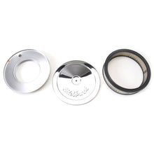 Load image into Gallery viewer, Edelbrock Pro-flo Chrome 10&quot; Round Air Cleaner With 2&quot; Paper Element - 1208