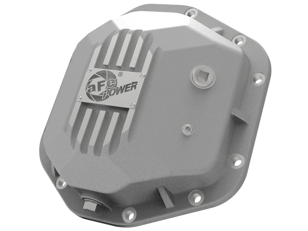 aFe Street Series Differential Cover Raw w/ Machined Fins for 1997-2018 Jeep Wrangler JK / TJ - 46-71110A