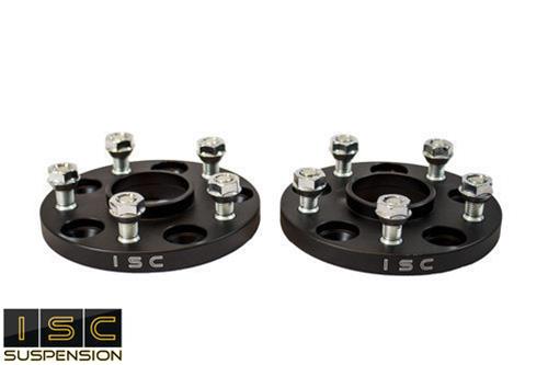 ISC Suspension Lexus/Toyota 5x114.3 Hub Centric (60 Hub Bore) Wheel Spacers 15mm Black (Pair)