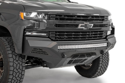 Addictive Desert Designs 2019-2021 Chevy Silverado 1500 Stealth Fighter Front Bumper - F441763030103 Addictive Desert Designs