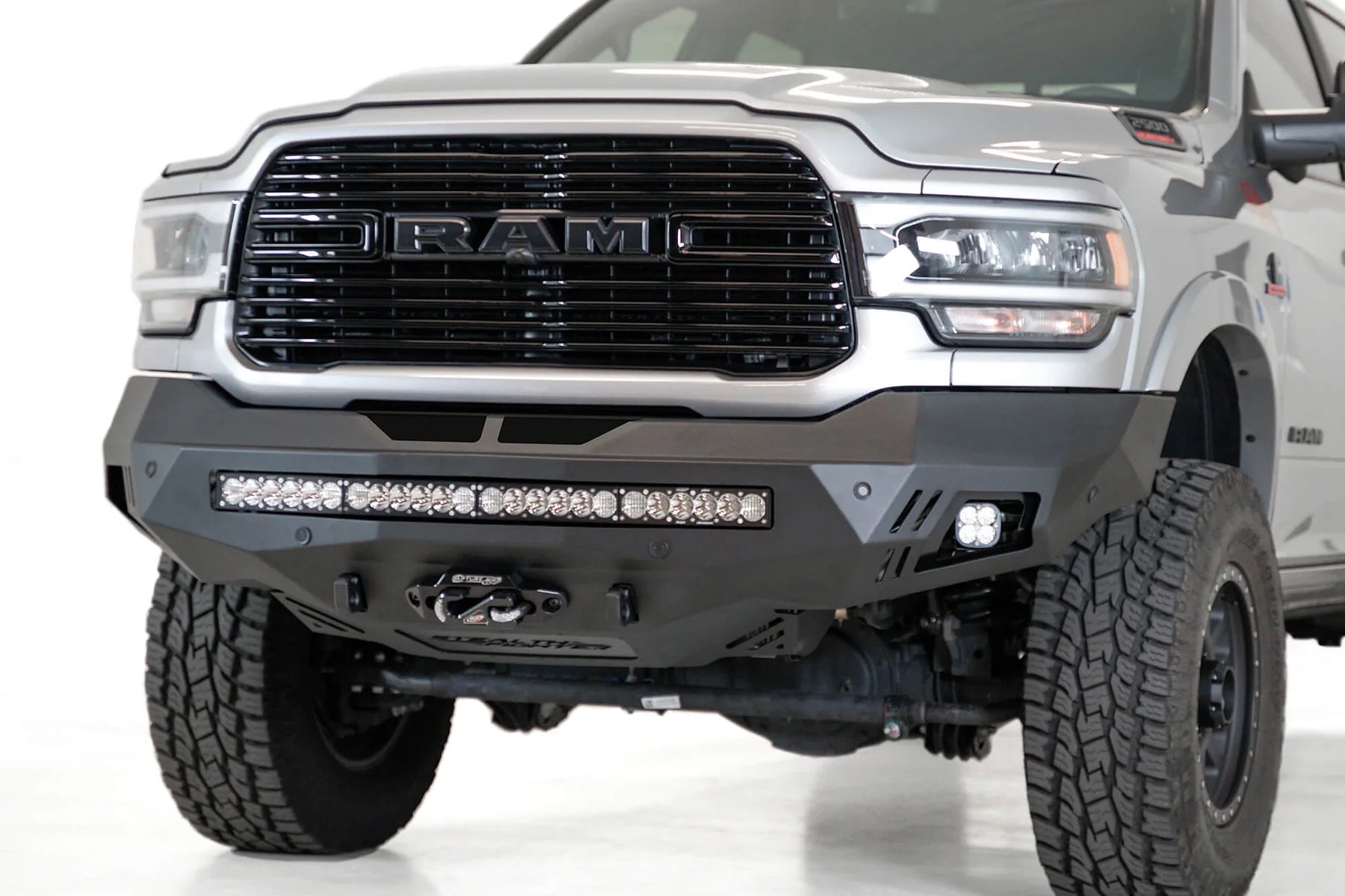 Addictive Desert Designs 2019-2023 Ram 2500/3500 Stealth Fighter Front Bumper - F561423030103 Addictive Desert Designs