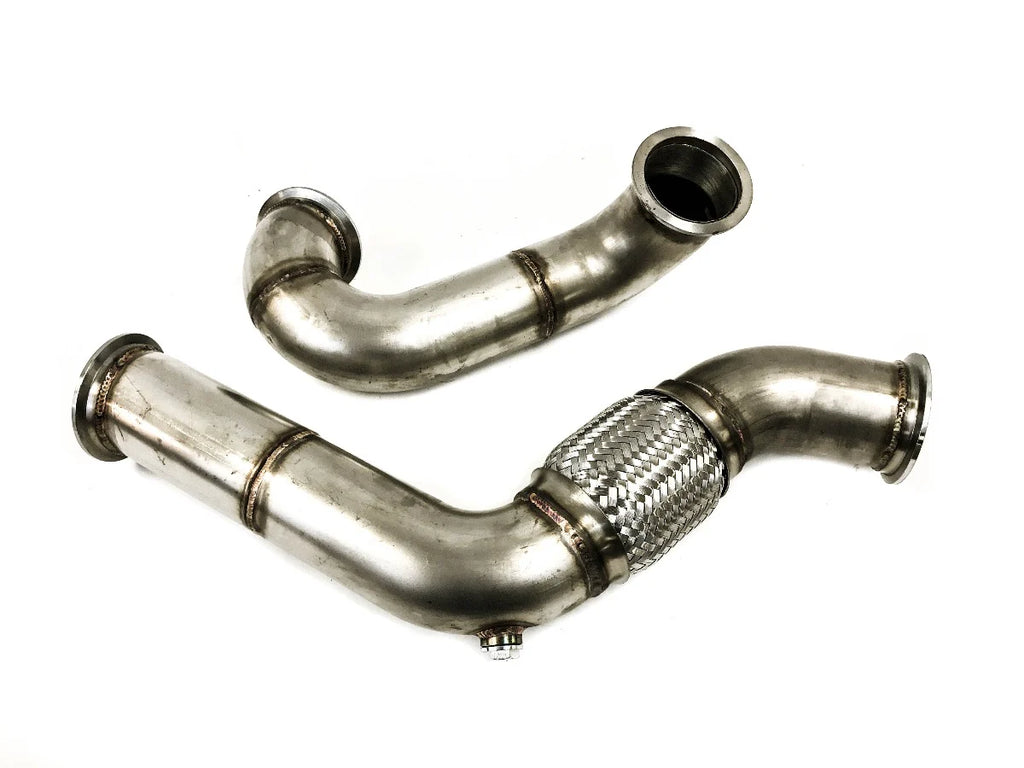 PLM Power Driven 2000-2009 Honda S2000 F20C/F22C Downpipe Set - PLM-S2000-DP-1-2