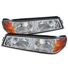 Load image into Gallery viewer, Xtune Chevy Colorado 04-12 / GMC Canyon 04-12 Bumper Lights Chrome CBL-YD-CCO04-C SPYDER