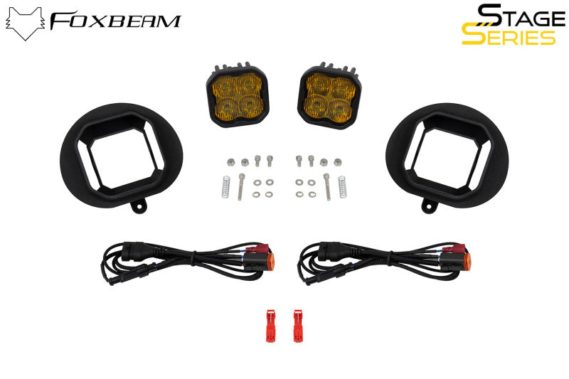 Diode Dynamics 06-09 Toyota 4Runner SS3 Type TR SAE Fog Light Kit - ABL Yellow