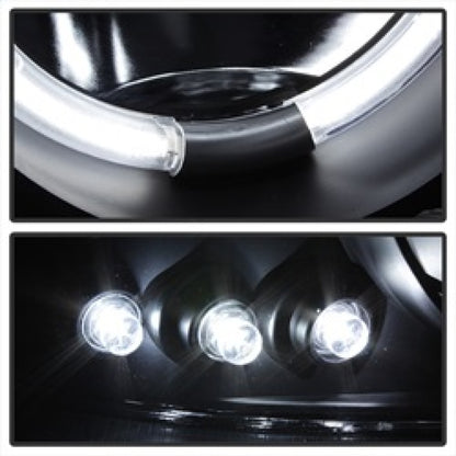 Spyder GMC Sierra 1500/2500 99-06 Projector Headlights CCFL Halo LED Blk Smke PRO-YD-CDE00-CCFL-BSM SPYDER