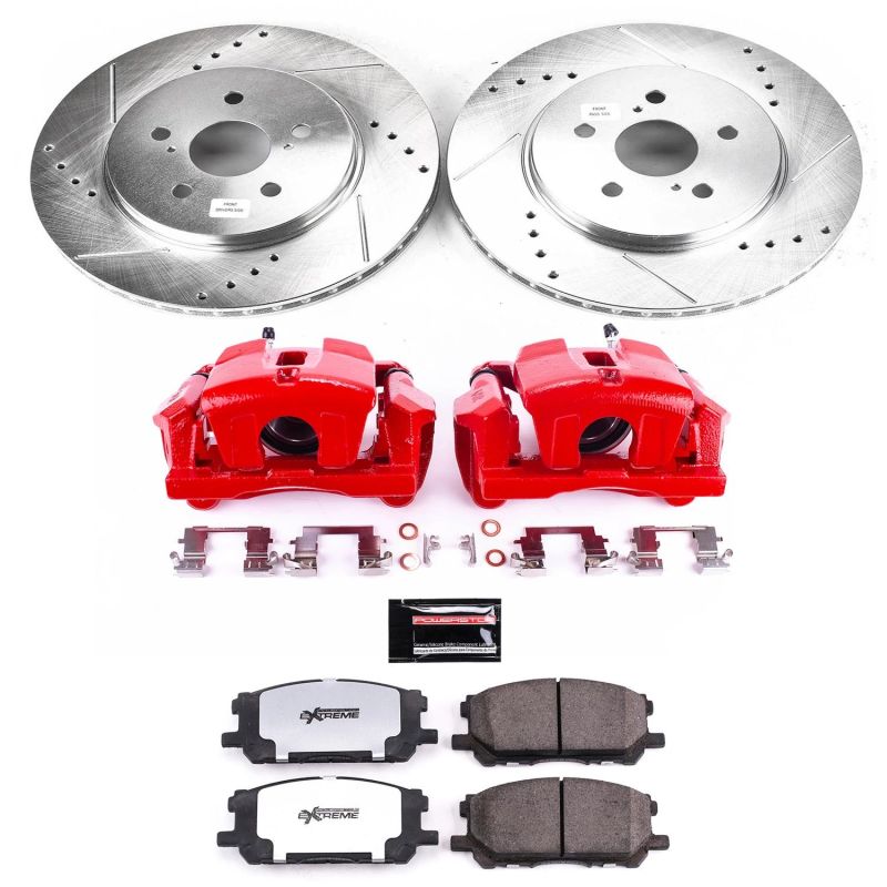 Power Stop 04-06 Lexus RX330 Front Z36 Truck & Tow Brake Kit w/Calipers