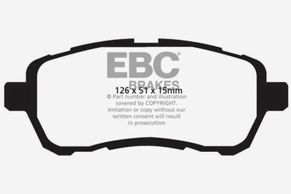 EBC Ultimax2 Front Brake Pads - UD14541 EBC