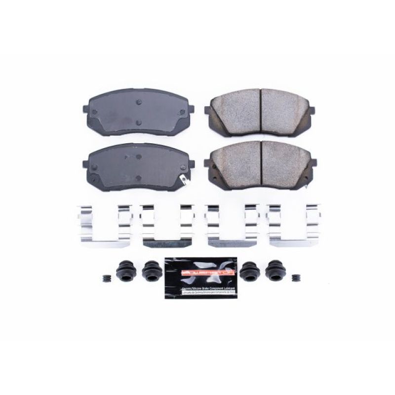 Power Stop 15-16 Hyundai Sonata Front Z23 Evolution Sport Brake Pads w/Hardware PowerStop