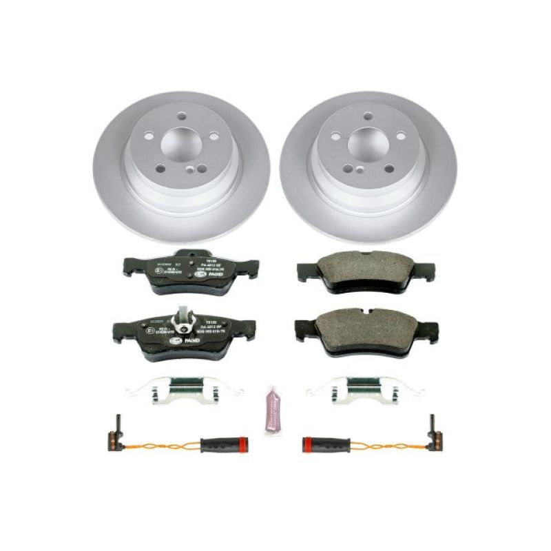 Power Stop 03-09 Mercedes-Benz E320 Rear Euro-Stop Brake Kit PowerStop