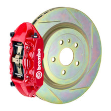 Load image into Gallery viewer, Brembo 08-13 C30 Front GT BBK 4 Piston Cast 336 x28 1pc Rotor Slotted Type-1-Red