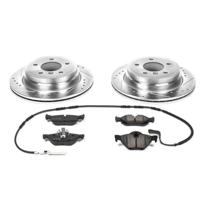 Power Stop 07-10 BMW 328i Rear Z23 Evolution Sport Brake Kit PowerStop