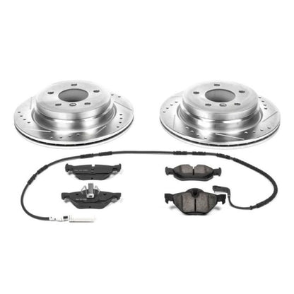 Power Stop 07-10 BMW 328i Rear Z23 Evolution Sport Brake Kit PowerStop