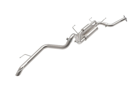 aFe Apollo GT Series 2-1/2 IN 409 Stainless Steel Cat-Back Hi-Tuck Exhaust System - 49-46075