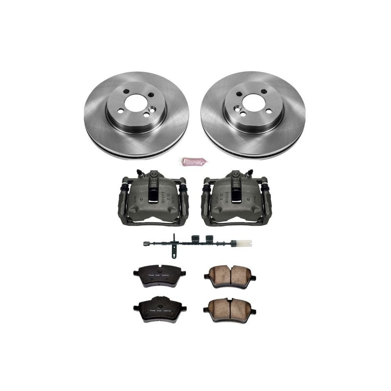 Power Stop 11-16 Mini Cooper Front Autospecialty Brake Kit w/Calipers PowerStop