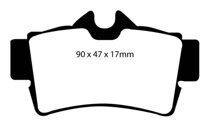 EBC RedStuff Rear Brake Pads - DP31156C EBC