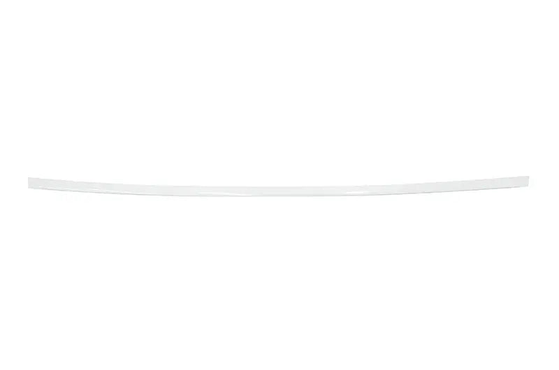 OLM Paint Matched Trunk Hole Delete for OEM Short Spoiler - Crystal White Pearl - 2015-2021 Subaru WRX / STI