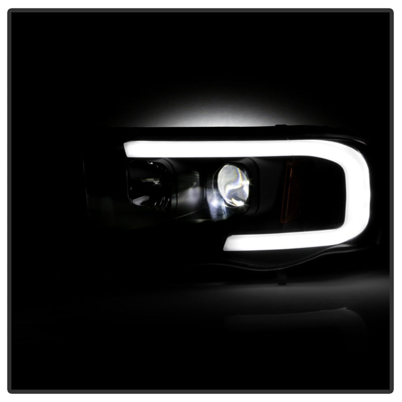 Spyder Dodge Ram 1500 02-05/Ram 2500/3500 03-05 High-Power LED Headlights - Black PRO-YD-DR02V2PL-BK SPYDER