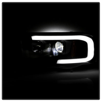 Spyder Dodge Ram 1500 02-05/Ram 2500/3500 03-05 High-Power LED Headlights - Black PRO-YD-DR02V2PL-BK SPYDER