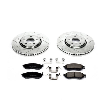 Power Stop 05-12 Infiniti FX35 Front Z23 Evolution Brake Kit PowerStop