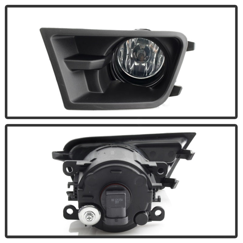 Spyder Ford Mustang 10-12 OEM Fog Light W/Universal Switch- Clear FL-FM2015-C SPYDER