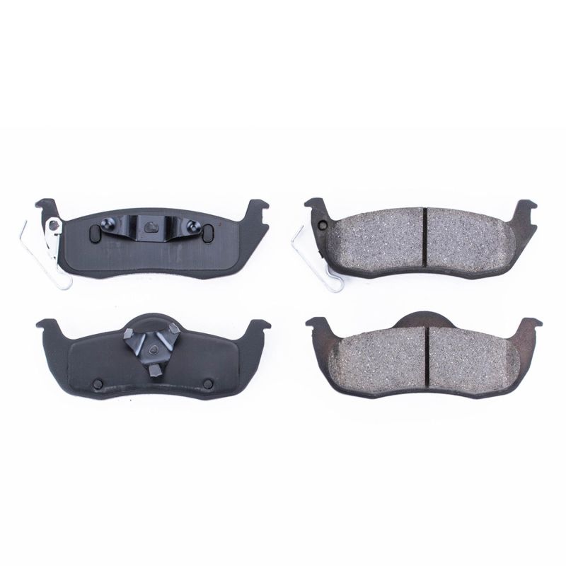 Power Stop 06-10 Jeep Commander Rear Z16 Evolution Ceramic Brake Pads PowerStop
