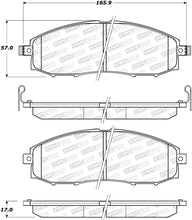 Load image into Gallery viewer, StopTech Premium Ceramic Brake Pads - 308.08300