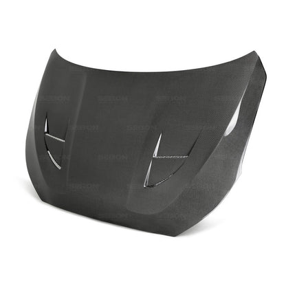 Seibon TS-style carbon fiber hood for 2019-2022 Hyundai Veloster - HD19HYVEL-TS