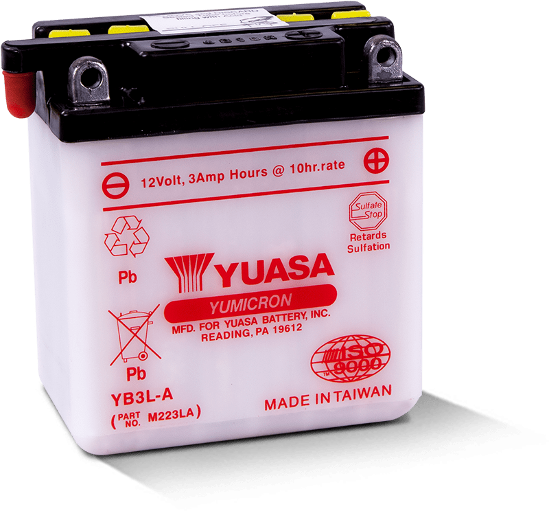 Yuasa YB3L-A Yumicron 12 Volt Battery