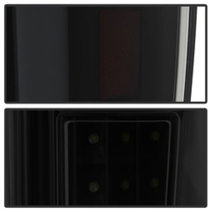 xTune 17-18 Ford F-250 Super Duty (Excl LED Models) LED Tail Lights-Blk Smk (ALT-ON-FS17-LBLED-BSM) SPYDER