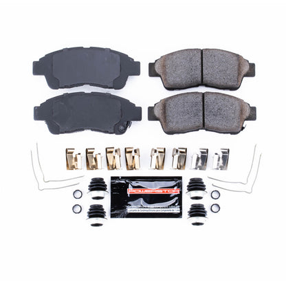 Power Stop 93-97 Geo Prizm Front Z23 Evolution Sport Brake Pads w/Hardware PowerStop
