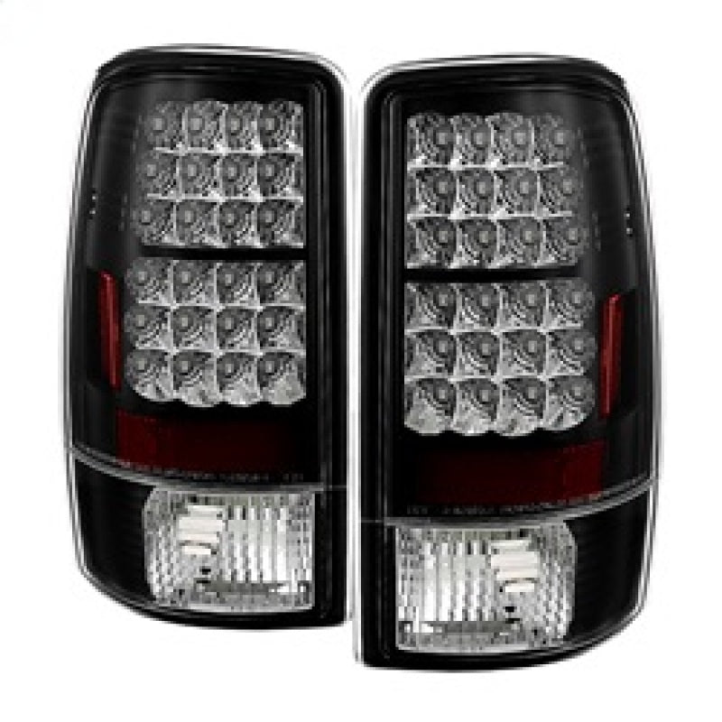 Spyder Chevy Suburban/Tahoe 1500/2500 00-06/GMC Yukon LED Tail Lights Black ALT-YD-CD00-LED-BK SPYDER