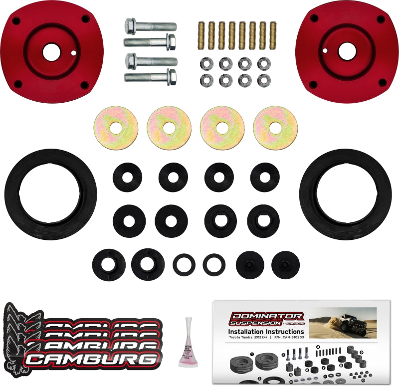 Camburg 22-24 Toyota Tundra 2wd /4wd Dominator Preload Spacer Kit Camburg