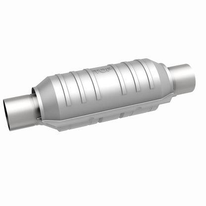 MagnaFlow Catalytic Converter 2 in Inlet 2 in Outlet 11 in Length SS Magnaflow