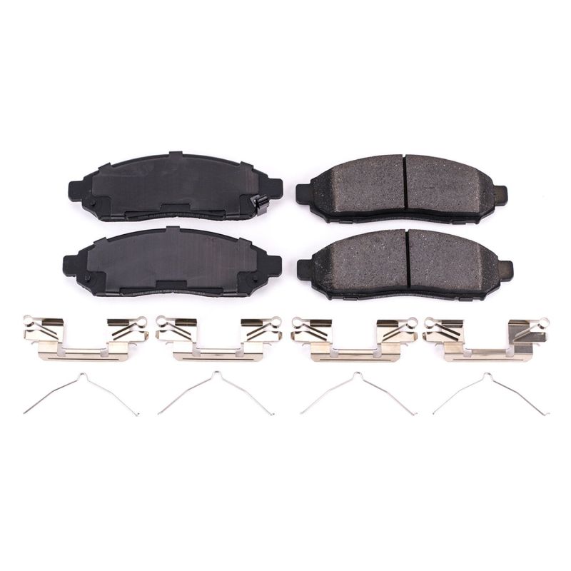 Power Stop 16-18 Chevrolet City Express Front Z17 Evolution Ceramic Brake Pads w/Hardware PowerStop