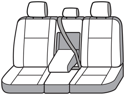 Covercraft 2025 Ford Explorer Leatherette Precision Fit Custom 2nd Row Seat Covers - Black