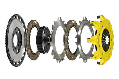ACT 85-92 Mazda RX-7 FC Push Type Mod-Twin 225 HD Rigid Street Clutch Kit ACT