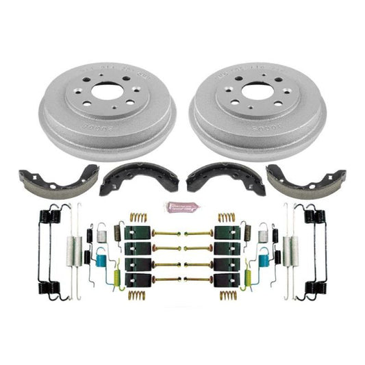 Power Stop 93-96 Ford Escort Rear Autospecialty Drum Kit PowerStop