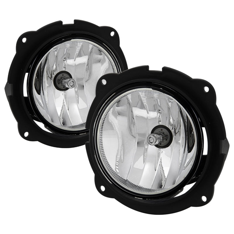 Spyder Ford Eacape 2007-2012 OEM Fog Lights w/Universal Switch- P19W(Included) - Clear SPYDER