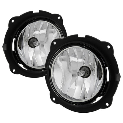 Spyder Ford Eacape 2007-2012 OEM Fog Lights w/Universal Switch- P19W(Included) - Clear SPYDER