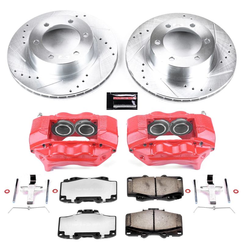 Power Stop 95-02 Toyota 4Runner Front Z36 Truck & Tow Brake Kit w/Calipers PowerStop