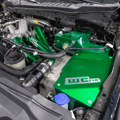 Wehrli 17-24 6.7L Power Stroke Coolant Tank and Battery Box Kit - Gloss Black - WCF100203-GB