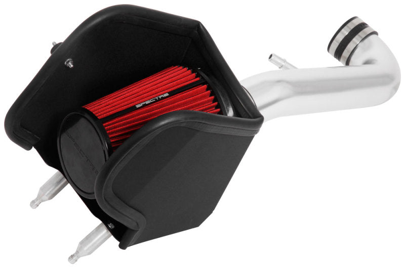 Spectre 2018 Jeep Wrangler V6-3.6L F/I Air Intake Kit - Polished w/Red Filter Spectre
